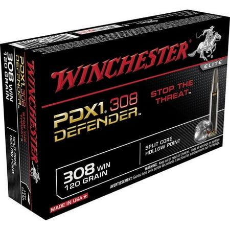 Winchester .308 PDX1 Defender, 120 Grain