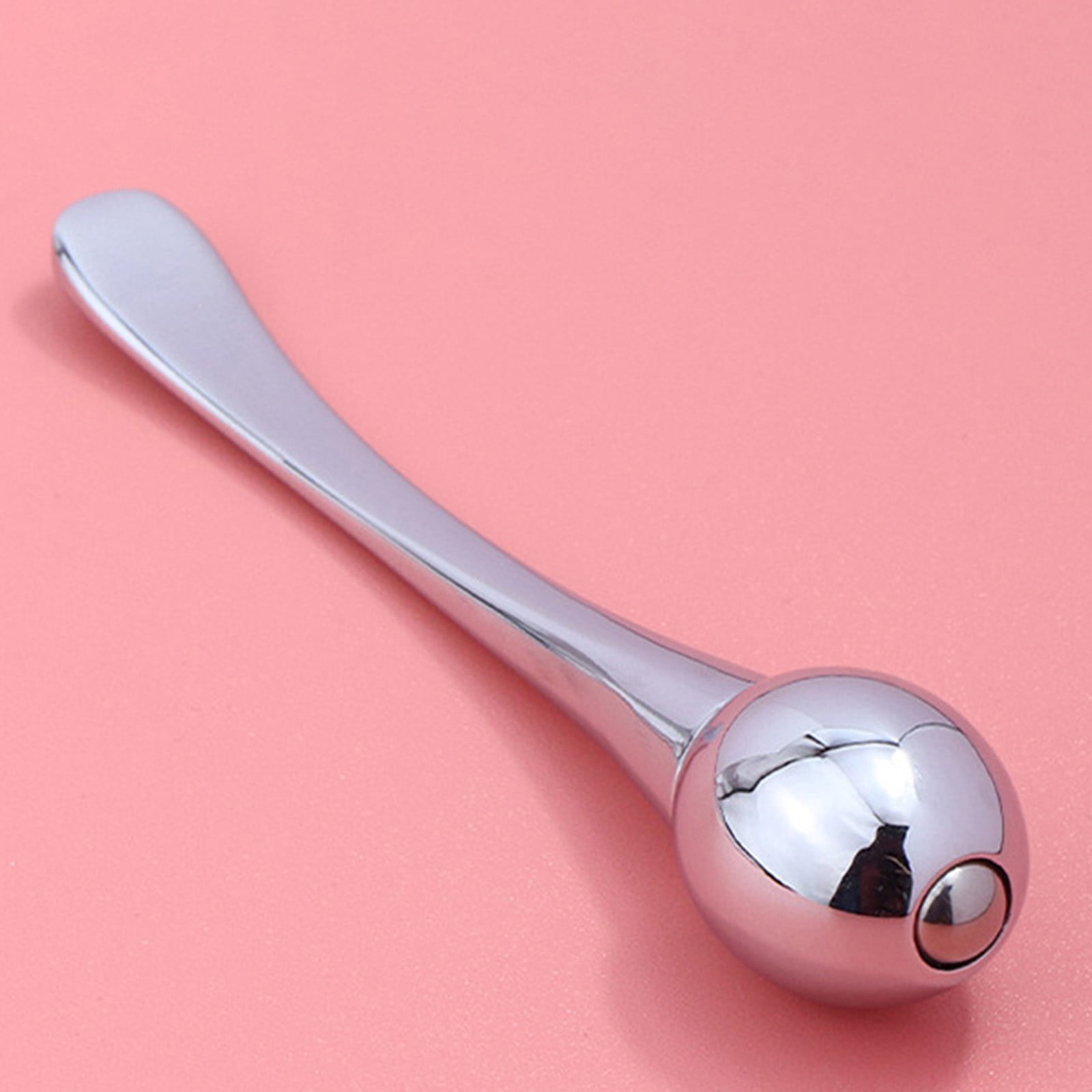 10Pcs Eye Cream Roller Ball, Fufafayo Eye Massage Roller Ball Anti-Wrinkle Eye Cream Applicator, Portable Zin-Alloy Face Tool for Puffiness Dark Circles Relief, Cosmetic Skincare Massage Stick for