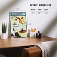 thumbnail image 4 of Westport, Washington, Nautical Chart (12x18 Aluminum Art, Indoor Outdoor Metal Sign Decor), 4 of 5