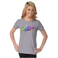 thumbnail image 3 of XOMG POP Dallas Panda Rock Star Women's T Shirt Ladies Tee Brisco Brands L, 3 of 5