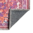 thumbnail image 7 of Unique Loom Renaissance Collection Area Rug - Roma (2' x 13' Runner Multi Fuchsia/Blue), 7 of 7