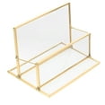 thumbnail image 6 of CHICHUMID Card Display Case Business Card Holder Transparent Glass 1Pcs, 6 of 8