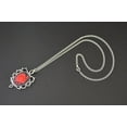 thumbnail image 4 of Gothic Red Rose Cameo Thorn Frame Cosplay Jewelry Pendant Necklace by Real Metal NK-604, 4 of 4