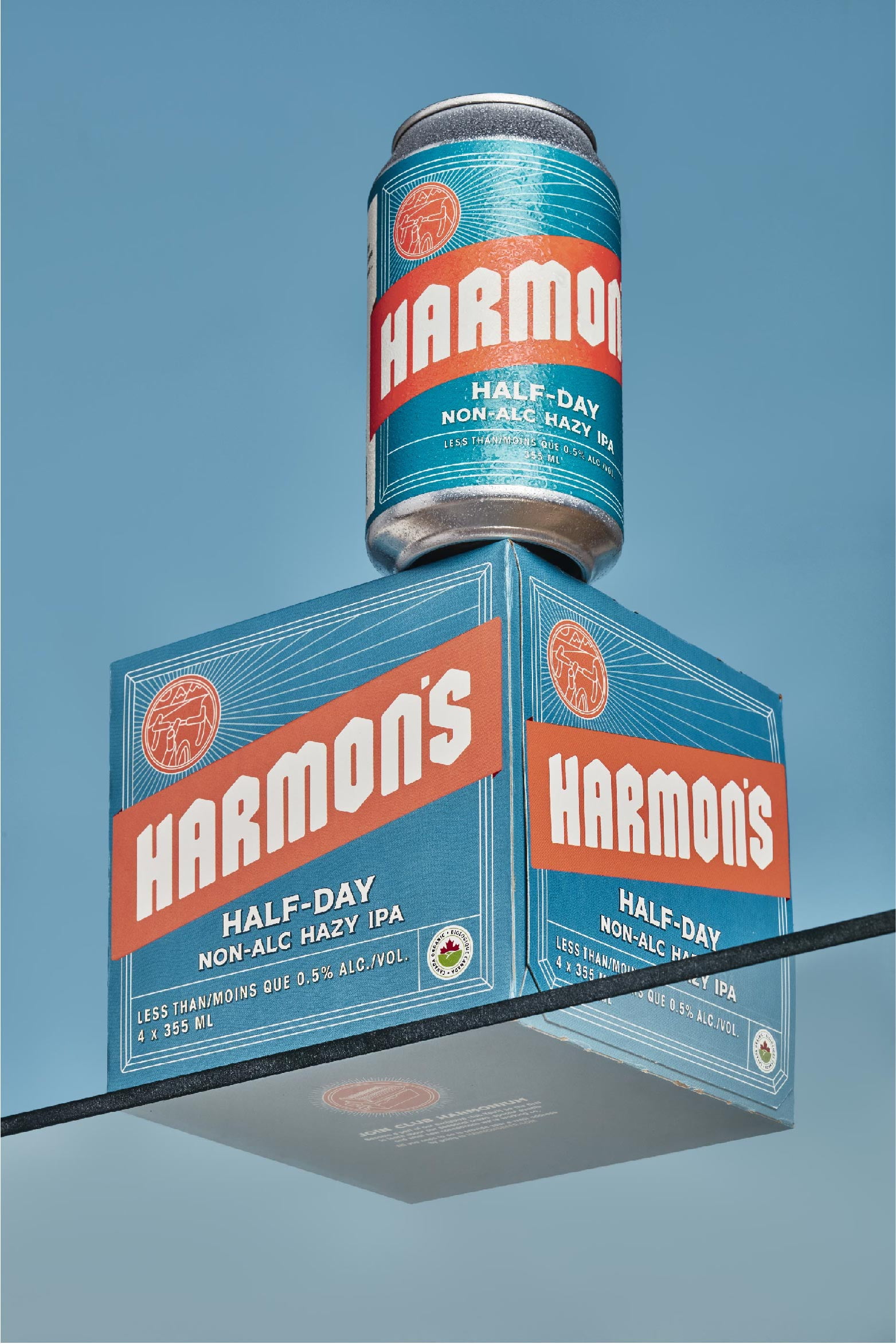 Half-Day Non-Alc Hazy IPA, Craft Brewed Non-Alc Hazy IPA