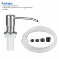 thumbnail image 3 of SHAR Soap Dispenser, Stainless Steel Kitchen Sink Soap Dispenser, Built-In Soap Dispenser, 3 of 5