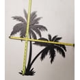 thumbnail image 4 of Twin Palm Trees 20" Tall Wrought Iron Wall Art Home Decor Tropical Beach Metal Plaque Hand Made, 4 of 6