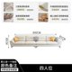thumbnail image 1 of Designer Replica Lounge Chair Arm Luxury Relaxing Lazy Office Chair Nordic Modern Sofas Modernos Para Sala Living Room Furniture My Lux Decor Round, 1 of 11