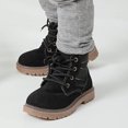 thumbnail image 5 of Bottes pour Garçons et Filles en Bas Âge Bottes de Travail pour Enfants Bottes de Randonnée d'Hiver à Lacets, 5 of 5