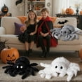 thumbnail image 4 of Halloween Spider Throw Pillow, Cute Full Body Spiders Shaped Decorative Soft Plush Pillow Cushion for Gift Party Home Sofa Couch Bed Indoor Halloween Decor (16 x 22 inch), 4 of 10
