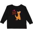 thumbnail image 3 of Inktastic I Love Crested Geckos Boys or Girls Long Sleeve Toddler T-Shirt, 3 of 5