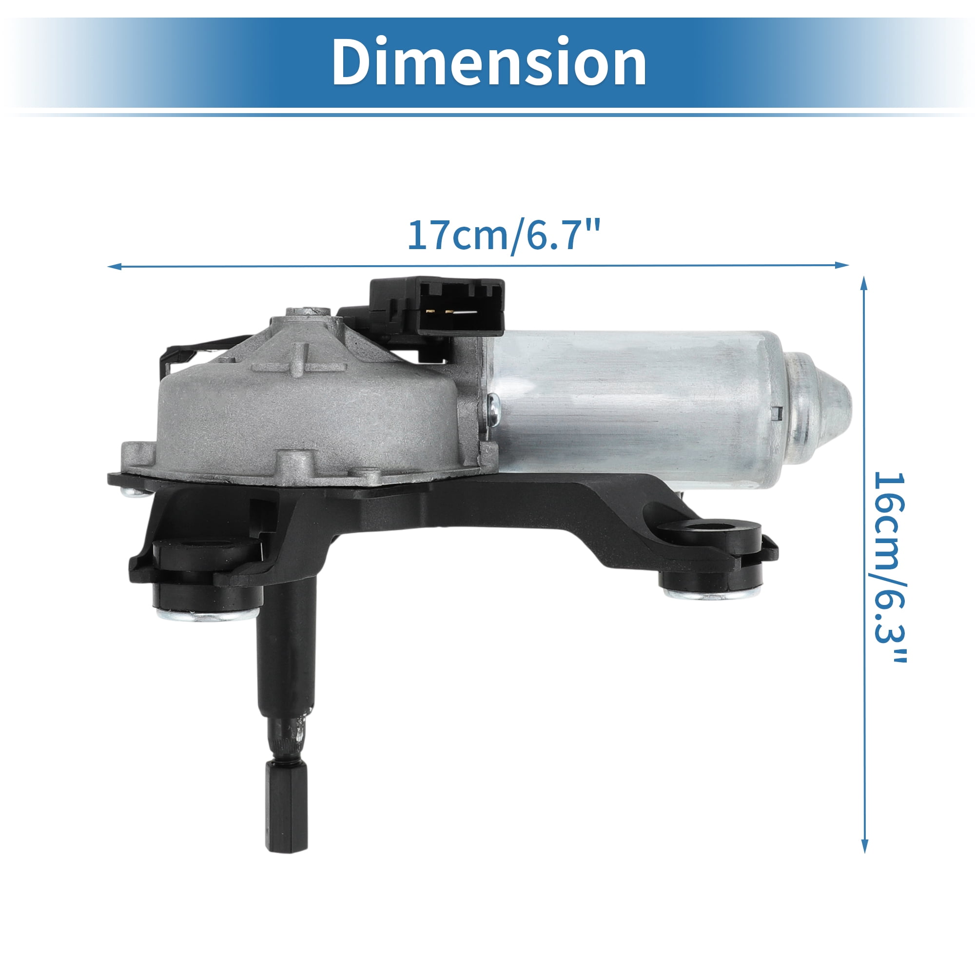 Unique Bargains Windscreen Wiper Motor for Mini Cooper R50 R56 Countryman R60