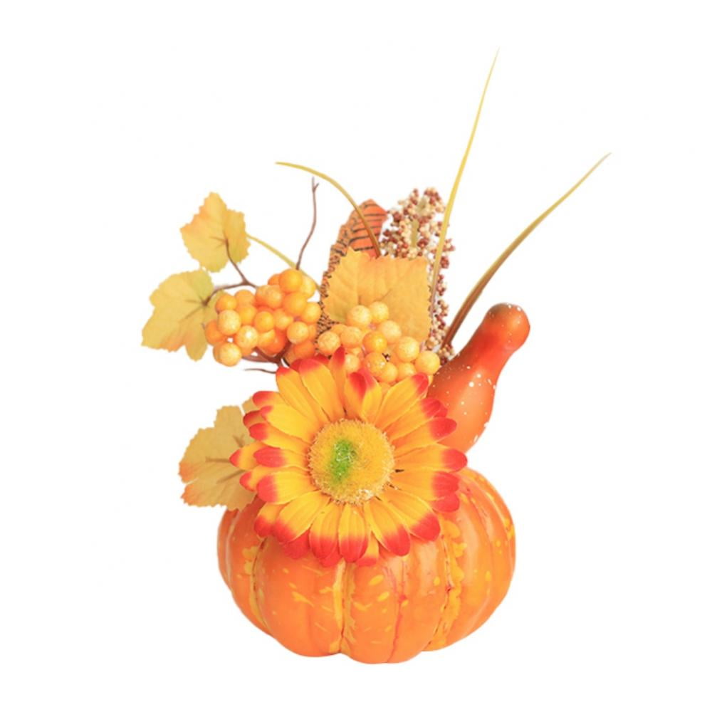 Faux Pumpkins, Fake Pumpkin Decorations For Outdoor Fall Harvest