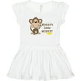 thumbnail image 3 of Inktastic Mommy's Little Monkey Girls Toddler Dress, 3 of 5