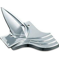 Kuryakyn 7772 Motorcycle Accent Accessory: Lower Front Frame Cover for 1991-2016 Harley-Davidson Motorcycles, Chrome
