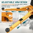 thumbnail image 4 of Jocisland 12000lbs Two Post Car Lift, Overhead Hydraulic Auto Vehicle Lift with 2+3 Arm Design, Hoist Equipment for Truck & SUV, 220V 60HZ 1PH, 4 of 9