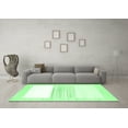 thumbnail image 3 of Ahgly Company Indoor Square Solid Emerald Green Modern Area Rugs, 5' Square, 3 of 4