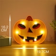 thumbnail image 3 of Halloween Styling Lights Spider Bat Pumpkin Decorative Lights Ghost Festival Led Night Light String, 3 of 9