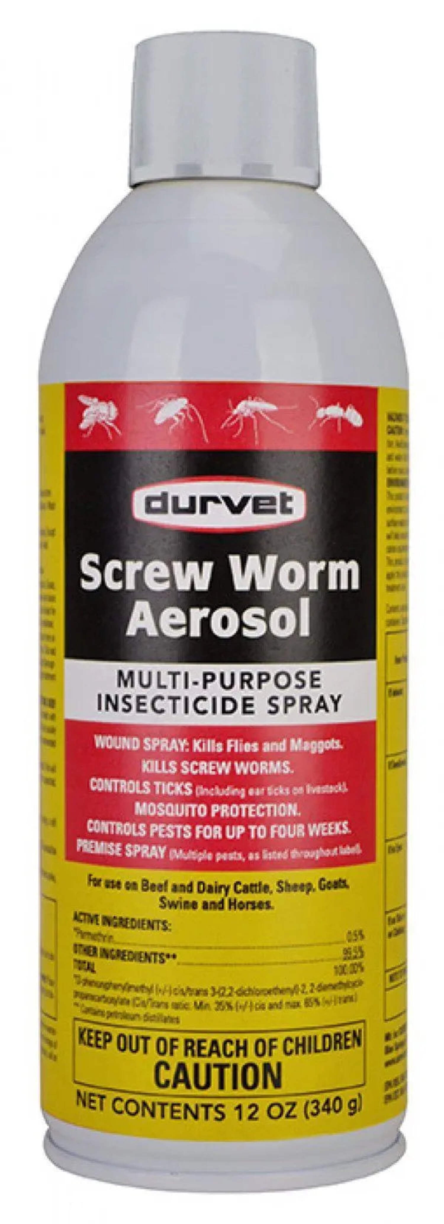 Durvet Screw Worm Aerosol 12 Ounces - 03-1113400