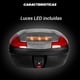 thumbnail image 5 of Caja porta equipaje para moto Kinlley 43L Plata con LED, 5 of 9