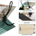 thumbnail image 4 of J JACKCUBE DESIGN Set of 3 Arrow Rustic Wall Mounted Coat Rack with 6 Heavy Duty Metal Coat Hanger Hooks Rack for Coats, Hats, Purse on Entryway, Bedroom, Mudroom, Kitchen- MK908A, 4 of 6