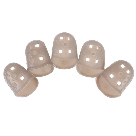 25 Pcs Tape Crochet Rubber Guitar Tips Protectors