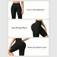 thumbnail image 4 of Gym Shorts for Women Scrunch Butt Lifting Workout Yoga Shorts Seamless High Waist Biker Shorts for Women Tummy Control Shorts Butt Lifting Knee Length Yoga Biker Shorts Soft Athletic Running Shorts, 4 of 8