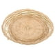 thumbnail image 1 of Cesta de mimbre redonda decorativa, bandeja de ratán para servir frutas y verduras, bandeja tejida reutilizable para pan y aperitivos., 1 of 6