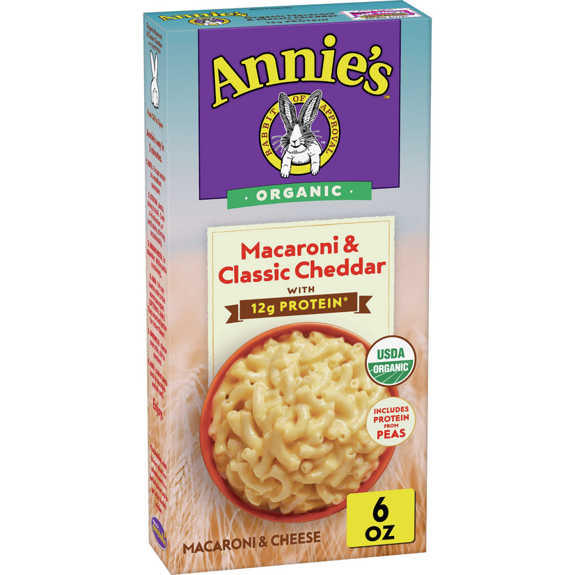 Annie's Organic Macaroni and Cheese, 6 oz
