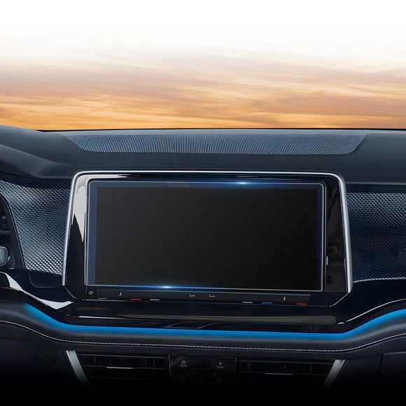 Protector de pantalla CDEFG de vidrio templado mate para VW Atlas/Cross Sport 2024 2025 con pantalla táctil de 12 pulgadas