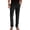 Black, variant on WIZUTIZ Men's Big & Tall Casual Pants Solid Color Elastic Waist Loose Fit Versatile Cotton Blend Business Casual Trousers