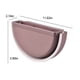 thumbnail image 3 of Papelera colgante plegable, basura de cocina, para baño, RV, armario, portátil, metal, diseño de 2 niveles, para dormitorio, alta capacidad, fácil de limpiar, resistente, para oficina, 3 of 7