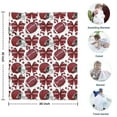 thumbnail image 4 of Red Football Helmets with Bows Pattern Blanket,Comfortable Soft Lamb Wool Throw Blanket,All Season,Warm Lightweight Blankets for Sofa Bed Couch Living Room Chair,30"x40", 4 of 4