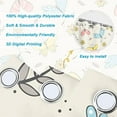 thumbnail image 5 of 36x72 Inch Farmhouse Brilliant Fabric Shower Curtain Colorful Butterfly Floral Polyester Bath Curtain Rustic Vibrant Color Stall Shower Curtains for Kids Bathroom Decor Waterproof with Hooks, 5 of 6