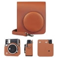 thumbnail image 2 of Yaouit Instant Camera Case, Protective Case, Removable Case Cover for Mini 40 Instant Camera, PU Leather Bag with Pocket and Adjustable Shoulder Strap (Brown), 2 of 9