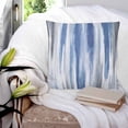 thumbnail image 3 of 26x26 Pillow Covers Set of 2, Blue Gray Throw Pillow Covers Decorative Couch Cushion Case, Modern Simple Abstract White Ombre Texture Microfiber Square Pillowcases for Bedroom Car Living Room, 3 of 7