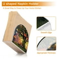 thumbnail image 3 of Ryvnso Magic Lamp on Mushroom Tree Acrylic Napkin Holder Table Kitchen Paper Tissue Organization, 3 of 7