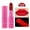 Red, variant on Matte Velvet Lipstick, Long Lasting Lipstick, Not Easy To Fade Red Star Rose Lipstick, Lightweight Compact Portable Design Suitable for All Seasons and Daily Use