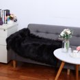 thumbnail image 2 of Unique Bargains Soft Faux Sheepskin Fur Solid Plush Area Rug Carpet Pad for Bedroom Floor Mats Rectangle, 2 of 8
