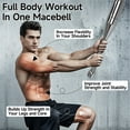 thumbnail image 3 of Gomok Macebell Clubbell, 6.6-26.4 lb Adjustable Steel Weighted Club for Muscle Building Shoulder, Grips & Forearms Workout in Home Gym, 3 of 9