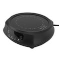 thumbnail image 1 of Mini Electric Stove, 800W Ceramic Stove with Safety Shutdown, 8 Power Levels, Customizable Timer for Boiling Water Making Tea Coffee US Plug 110V, 1 of 7