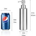 thumbnail image 3 of Stainless Steel Soap Dispenser Rust Proof Kitchen and Bathroom Pump, 3 of 7