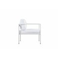 thumbnail image 3 of Pangea Home Karen Modern Aluminum Outdoor Chair in Powder Coated White, 3 of 6