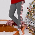 thumbnail image 4 of Gibobby Leggings con forro polar Leggings con estampado de Navidad para mujer, pantalones para Yoga, correr, gimnasio, pantalones de Yoga, mallas de compresión, correr, Fitness (Gris, S), 4 of 5