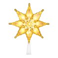thumbnail image 1 of YUNLIGHTS Christmas Tree Topper Star Fashion Xmas Tree Topper Star Battery Powered Charming Christmas Treetop Star Golden Xmas Treetop Ornament (US Plug), 1 of 8
