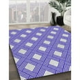 thumbnail image 2 of Ahgly Company Indoor Square Patterned Gray Novelty Area Rugs, 5' Square, 2 of 6