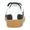 thumbnail image 3 of Wonder Nation Boys Faux Leather Sporty Sneakers with Fold Down Tongue, 3 of 3