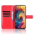 thumbnail image 2 of For ZTE Blade V70 nubia V70 Case Crazy Horse Texture PU Leather Phone Wallet Cover - Black, 2 of 5