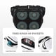 thumbnail image 5 of Fotbe Mandala Cangurera Cuadrada con Estampado de Doble Capa, Bolsa de Cintura Ajustable Mini para Hombres y Mujeres, 5 of 9