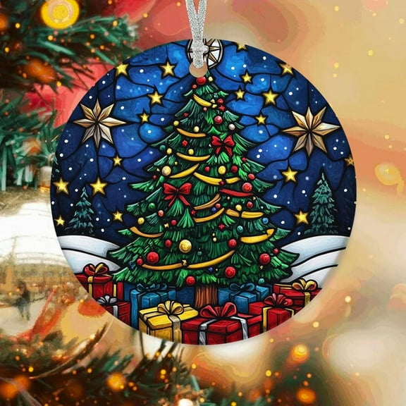 Customized Tree Christmas Ornaments, Tree for Christmas Tree, Tree Christmas Décor, Ornament 2025 BLaLO7