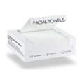 thumbnail image 1 of Toallas faciales desechables de 12.0 in? 12.0 in, toallas faciales extra grandes, toallas faciales ultra suaves para pieles sensibles, toallitas secas, toalla facial gruesa para viajes, 20 unidades (1, 1 of 5